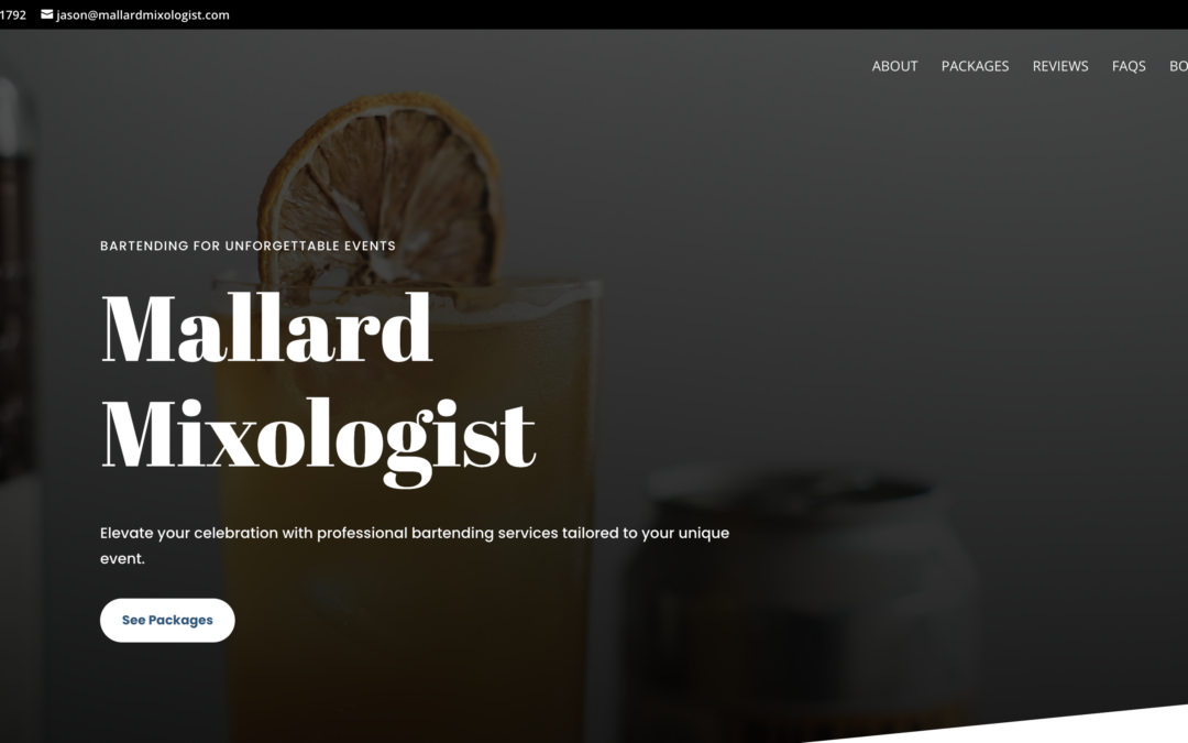 Mallard Mixologist, Bartending Company
